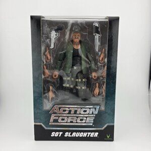 2021 Valaverse G.I. Joe Series 1 SGT. Slaughter Collectible Action Force NEW
